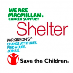 Compilation of logos from Third Sector branding article 2012